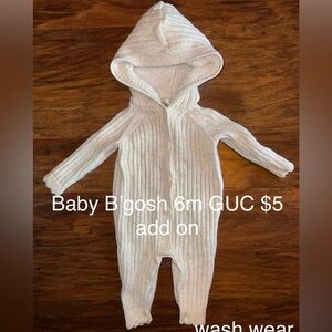 Cozy Cream Hooded Baby Romper Playsuit